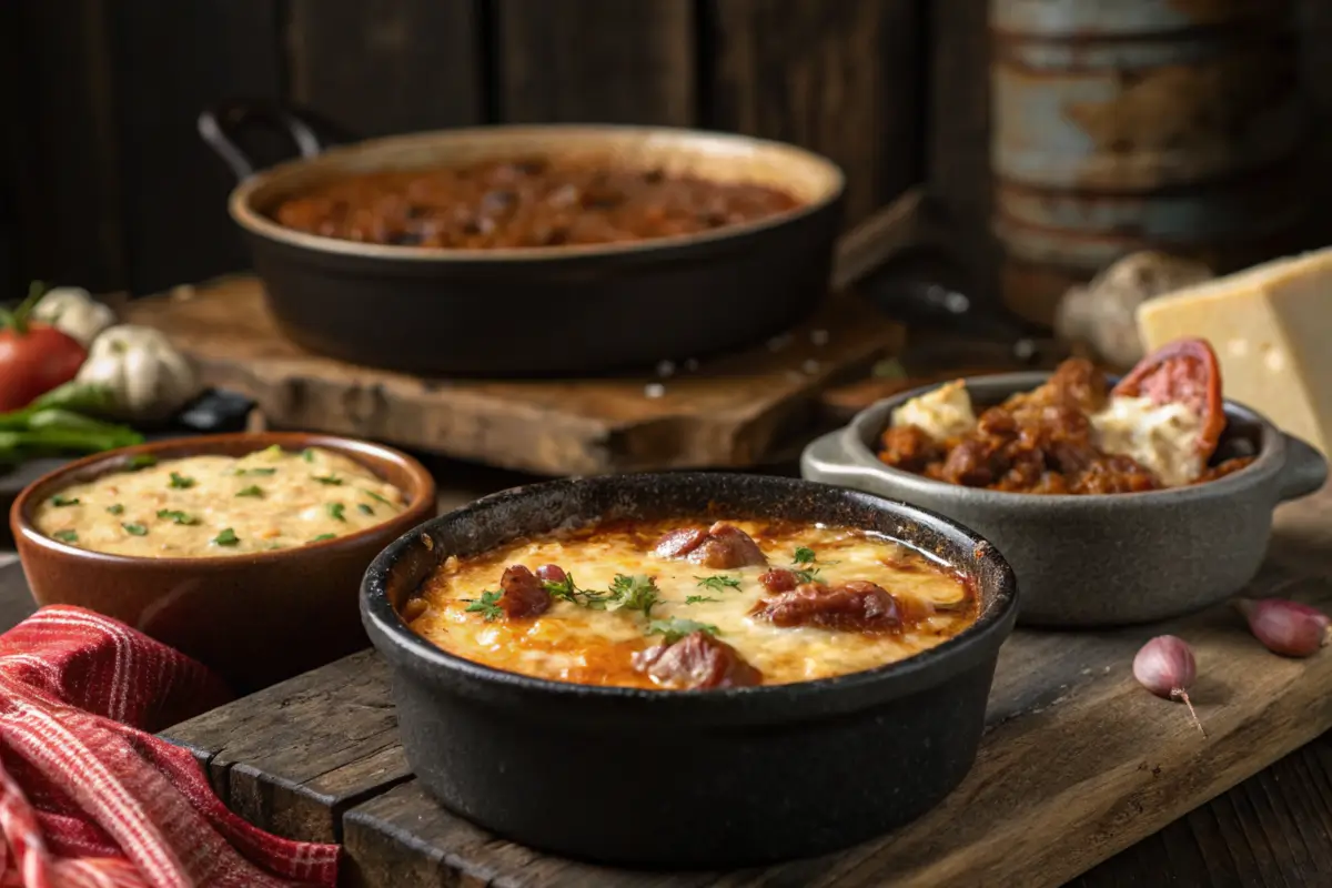 Cajun Cheese Dishes