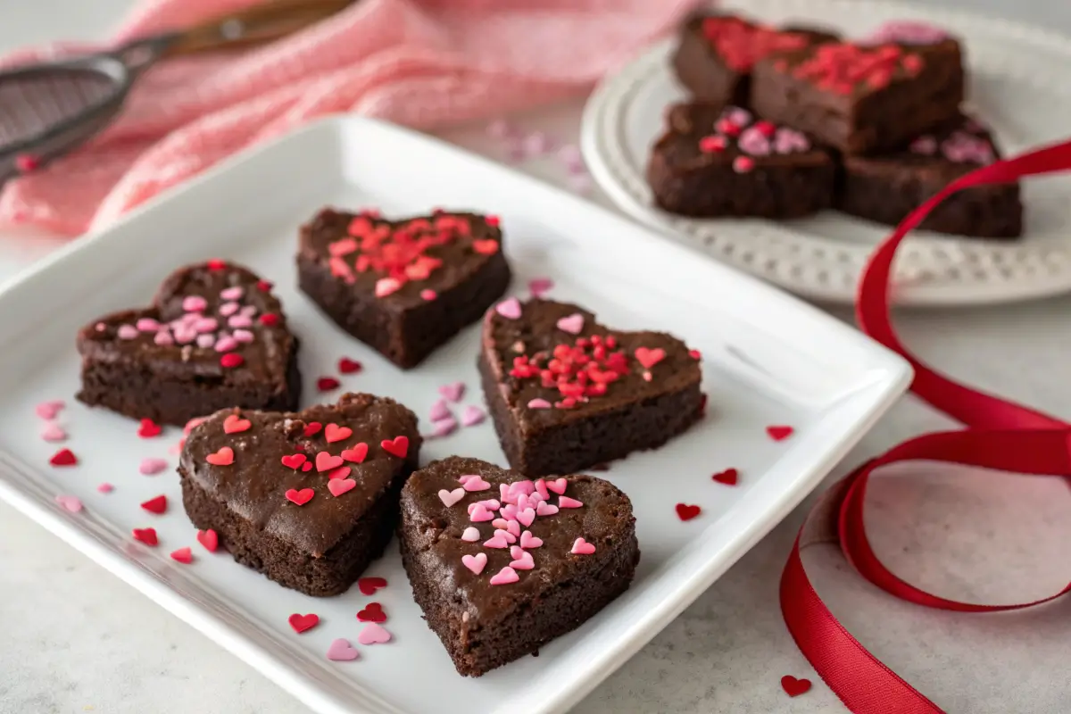 Valentine Brownies Recipe