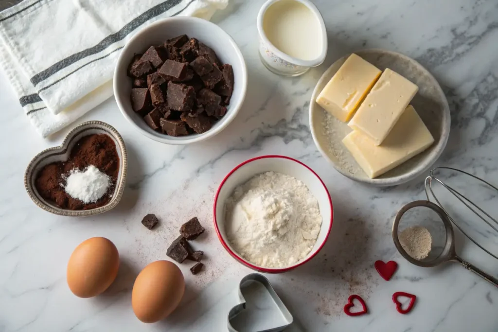 Valentine Brownies Recipe