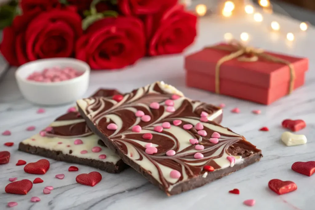 Valentine’s Chocolate Bark