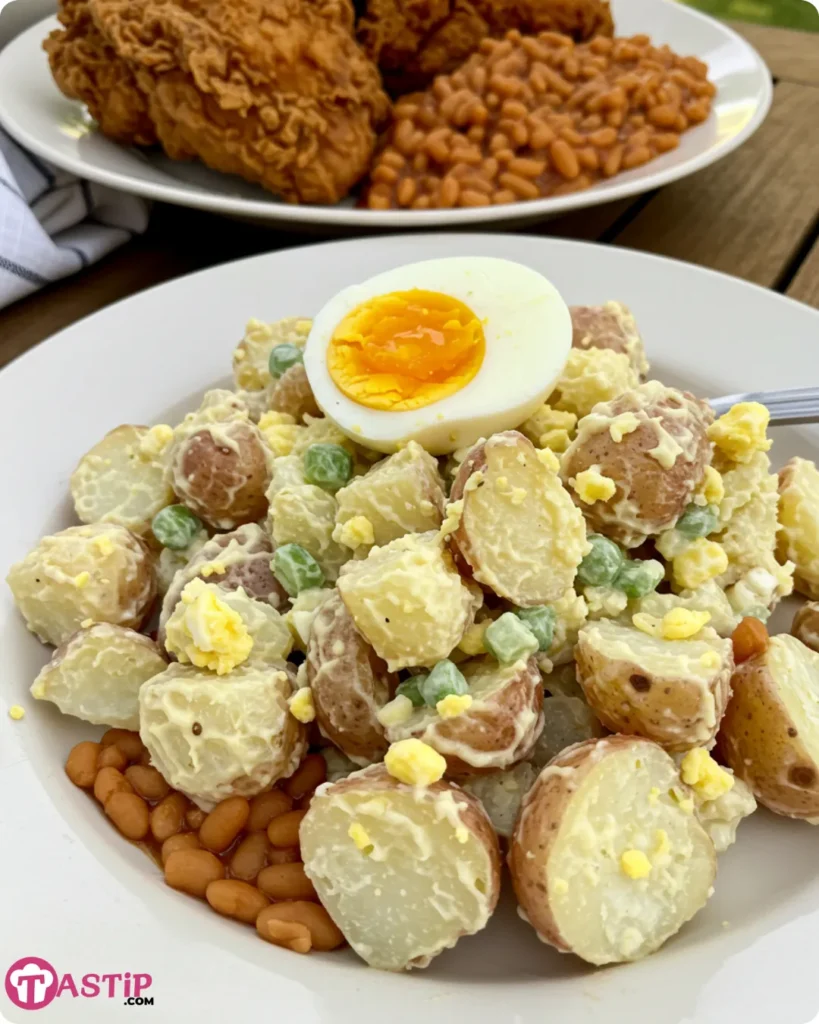 Easy Southern Potato Salad with Egg 8 Serving Easy Southern Potato Salad with BBQ