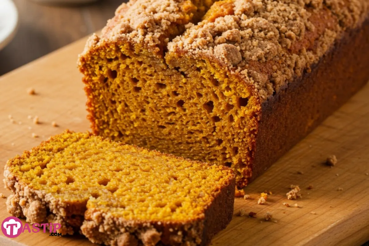 Pumpkin Streusel Bread