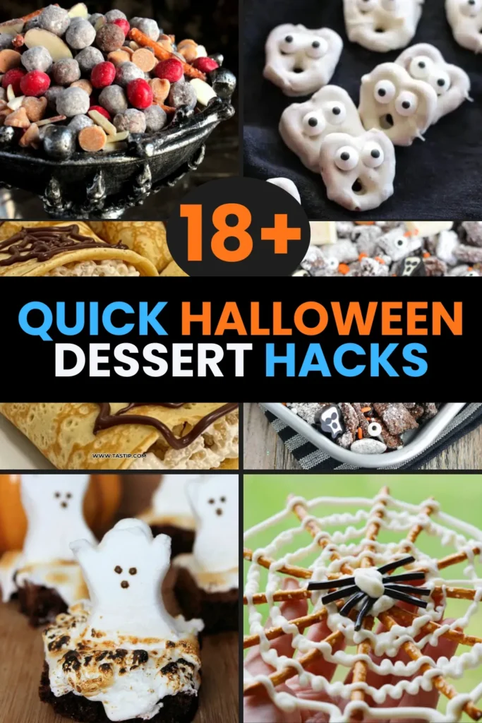 18 Quick Halloween Dessert Hacks 2