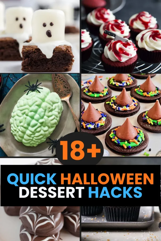 18 Quick Halloween Dessert Hacks 3