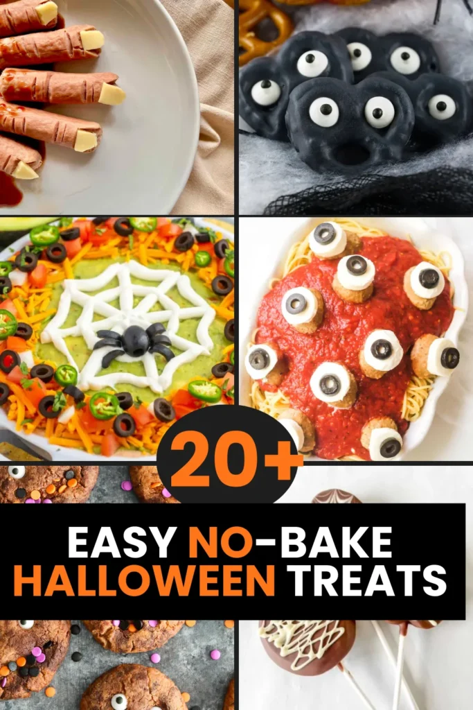 20 Easy No Bake Halloween Treats 2 1