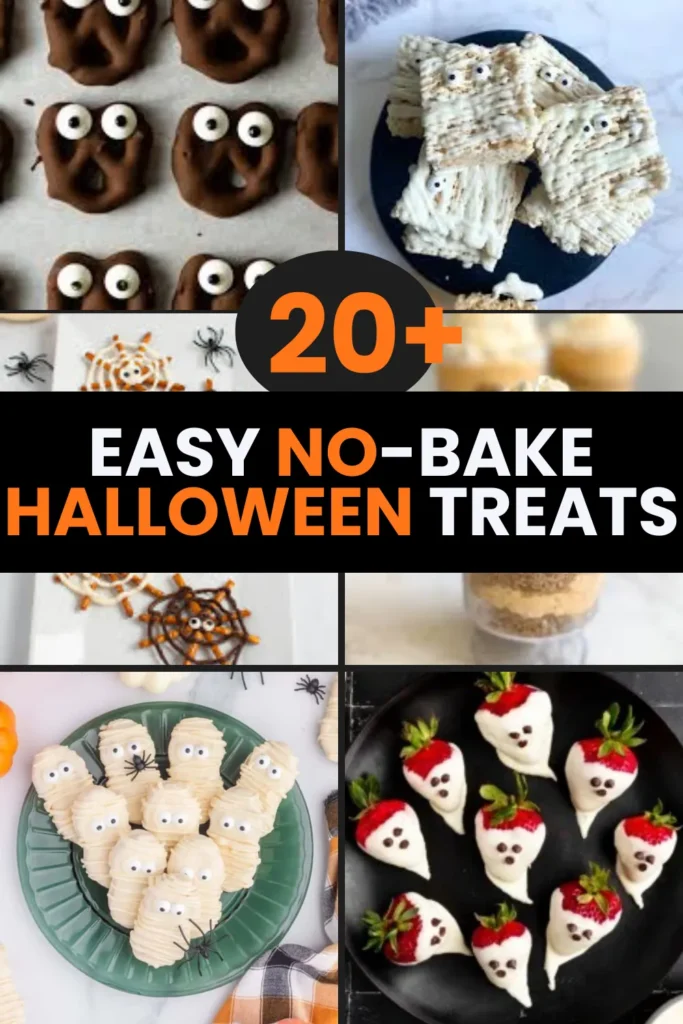 20 Easy No Bake Halloween Treats 3