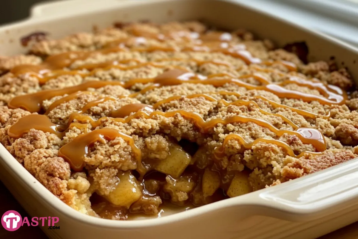 Caramel Apple Dump Cake