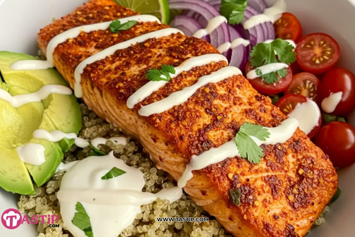 Chili Lime Salmon Bowls