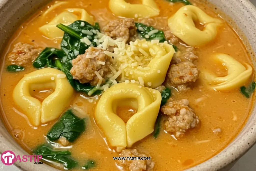 Creamy Tortellini Soup