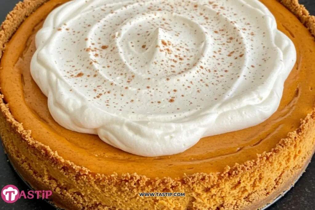 EASY PUMPKIN PIE CHEESECAKE
