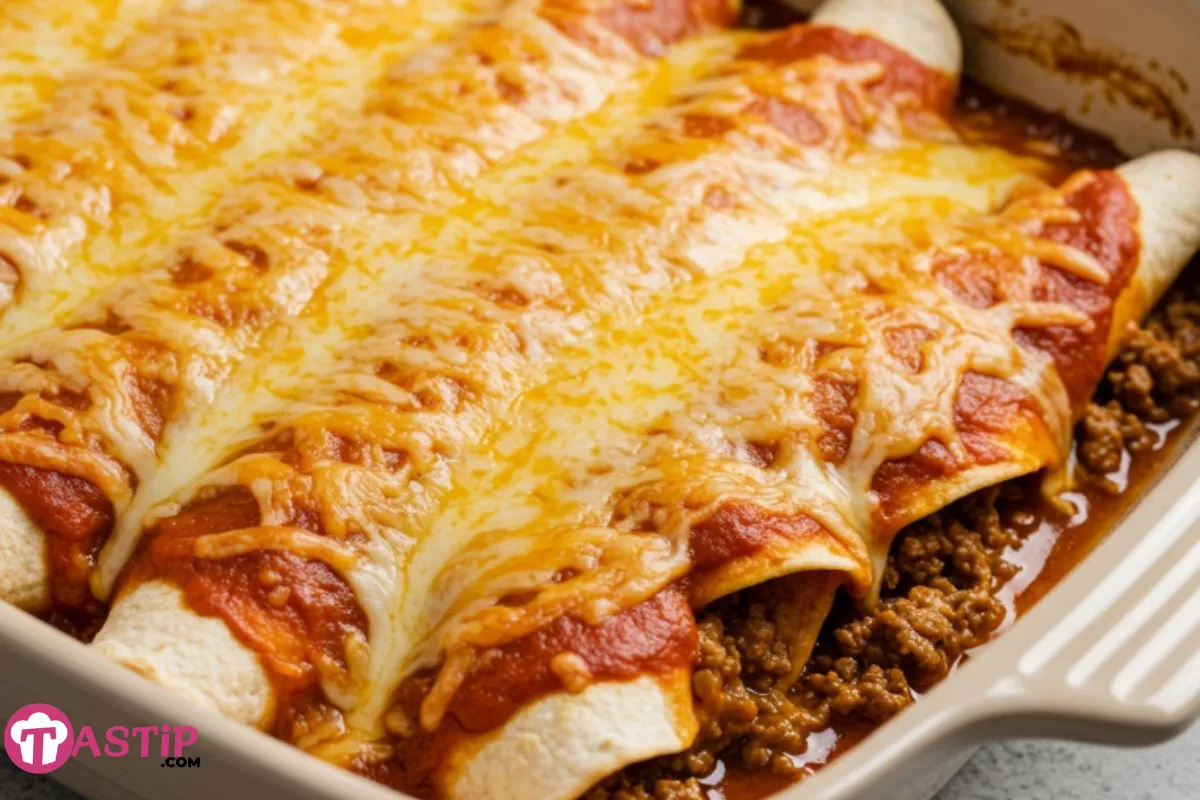 Ground Beef Enchiladas