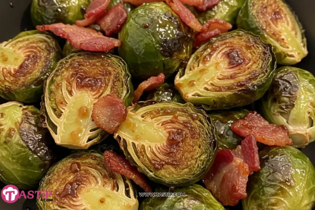 Maple bourbon brussels sprouts