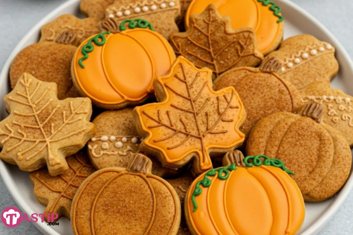 Pumpkin Spice Cut Out Cookies