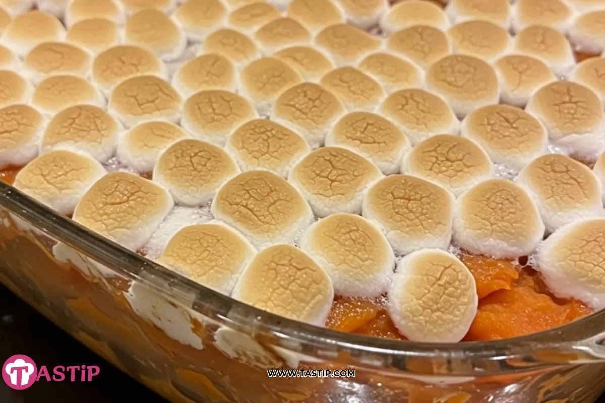 Sweet Potato Casserole with Marshmallows