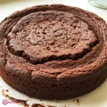 Chocolate Cake Ganache Topped