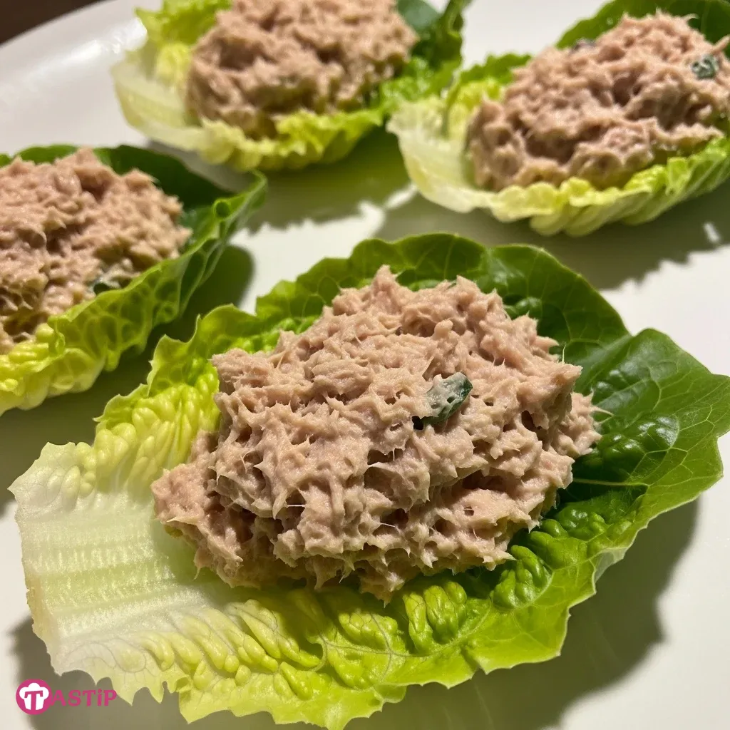 Tuna Salad Lettuce Wraps