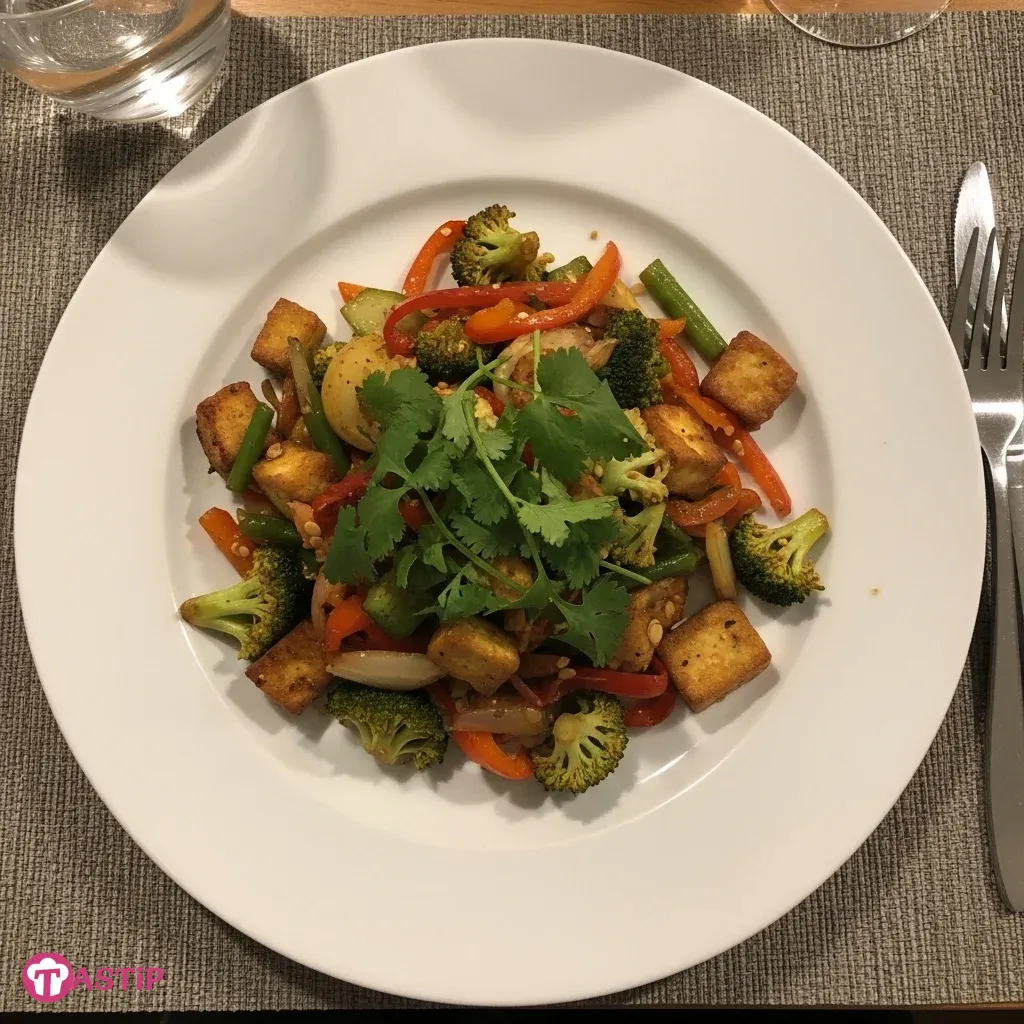 Vegetable Stir Fry with Tofu