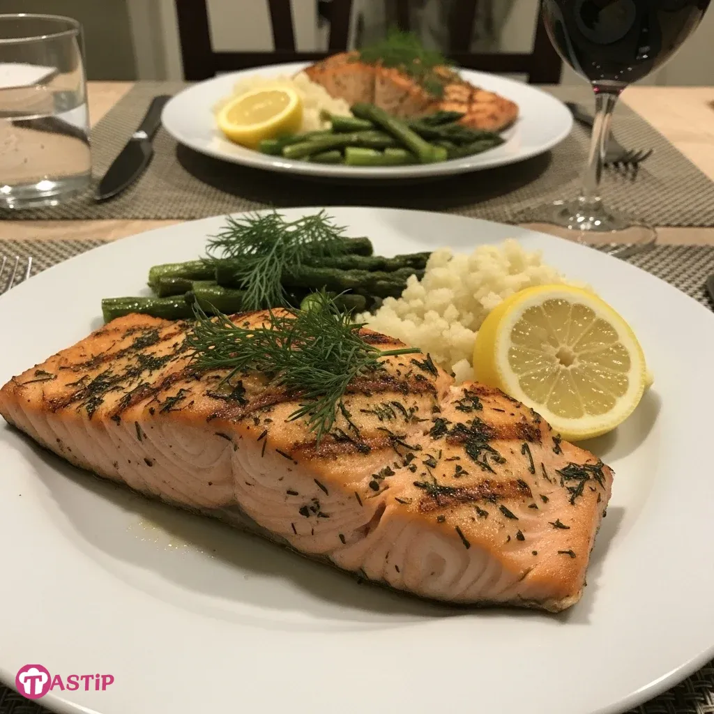 Low-Carb Grilled Salmon