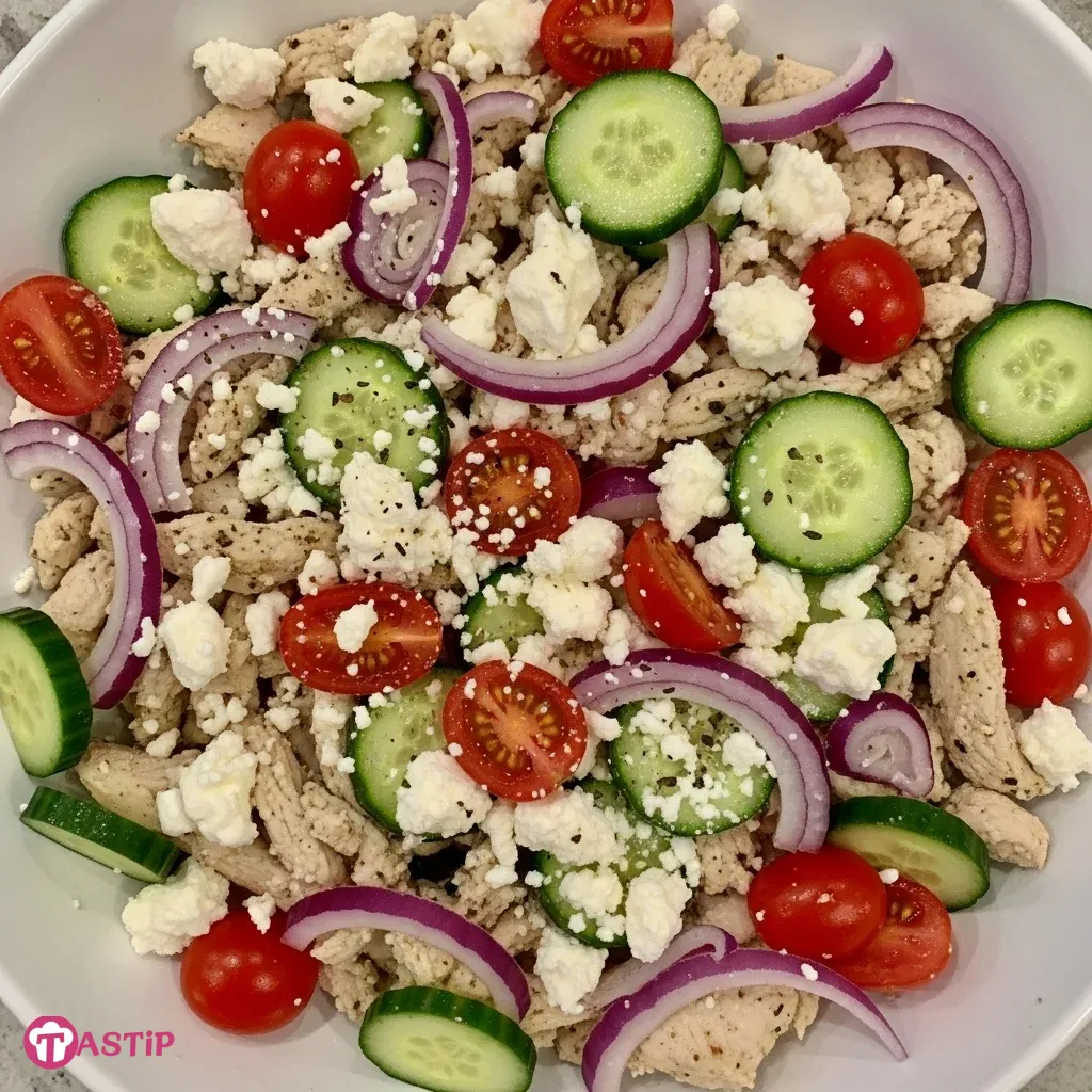 Chicken Greek Salad