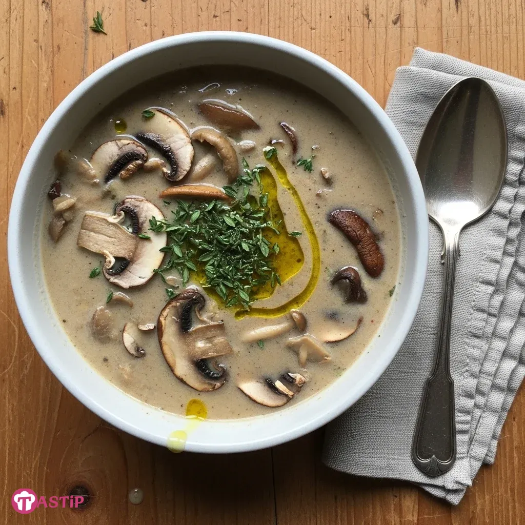 Mushroom Soup with Thyme