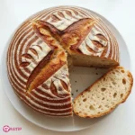Artisan Sourdough Bread with Decorative Scoring