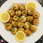 Lemon Garlic Scallops