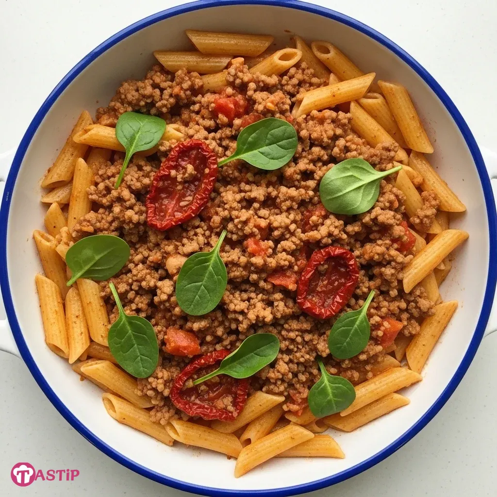 One Pot Marry Me Ground Beef Pasta
