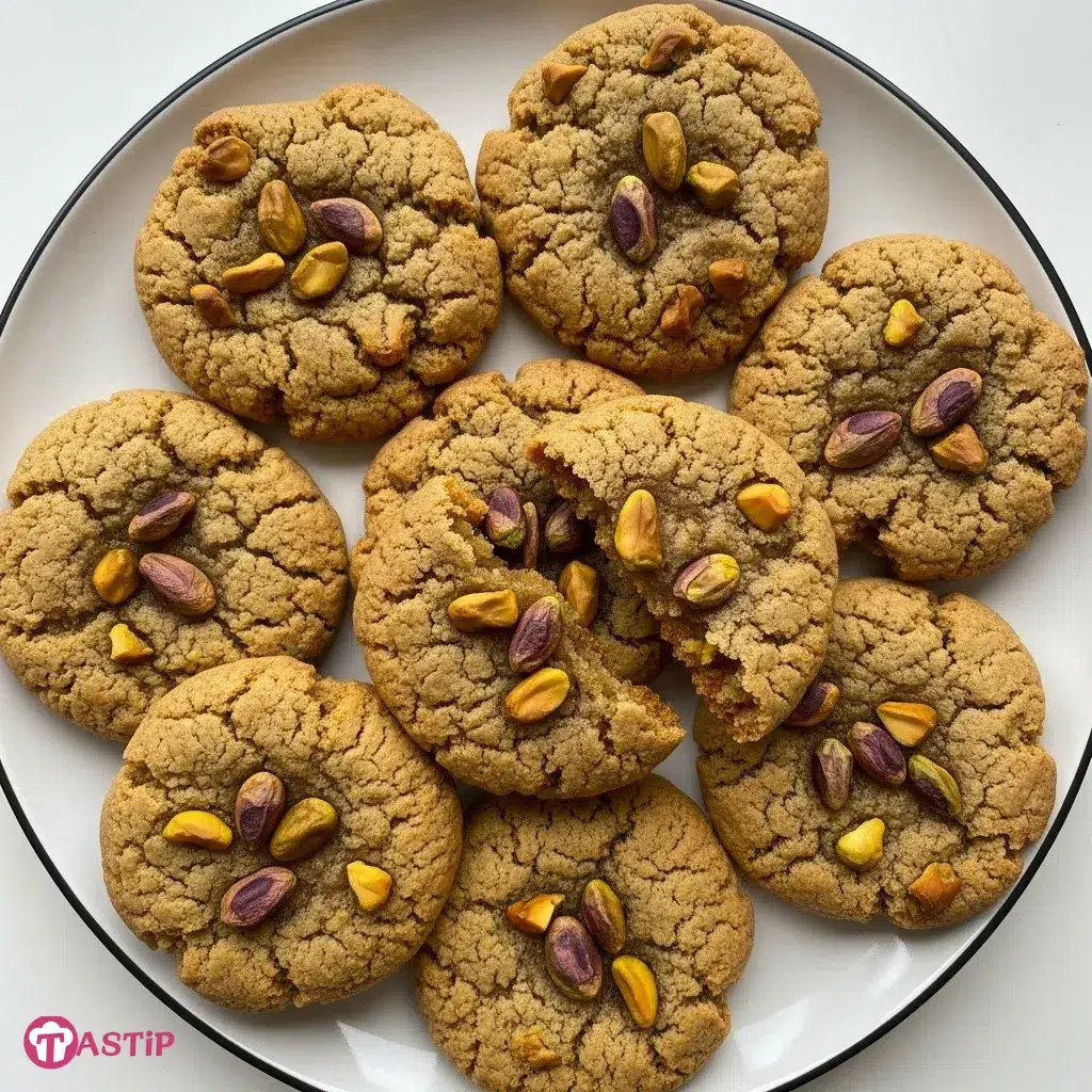 Sourdough Honey Pistachio Cookies