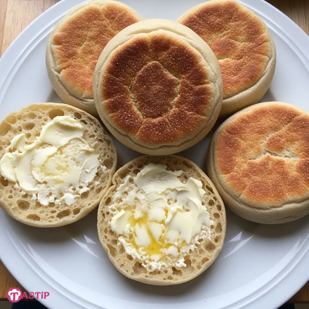 Sourdough English Muffins