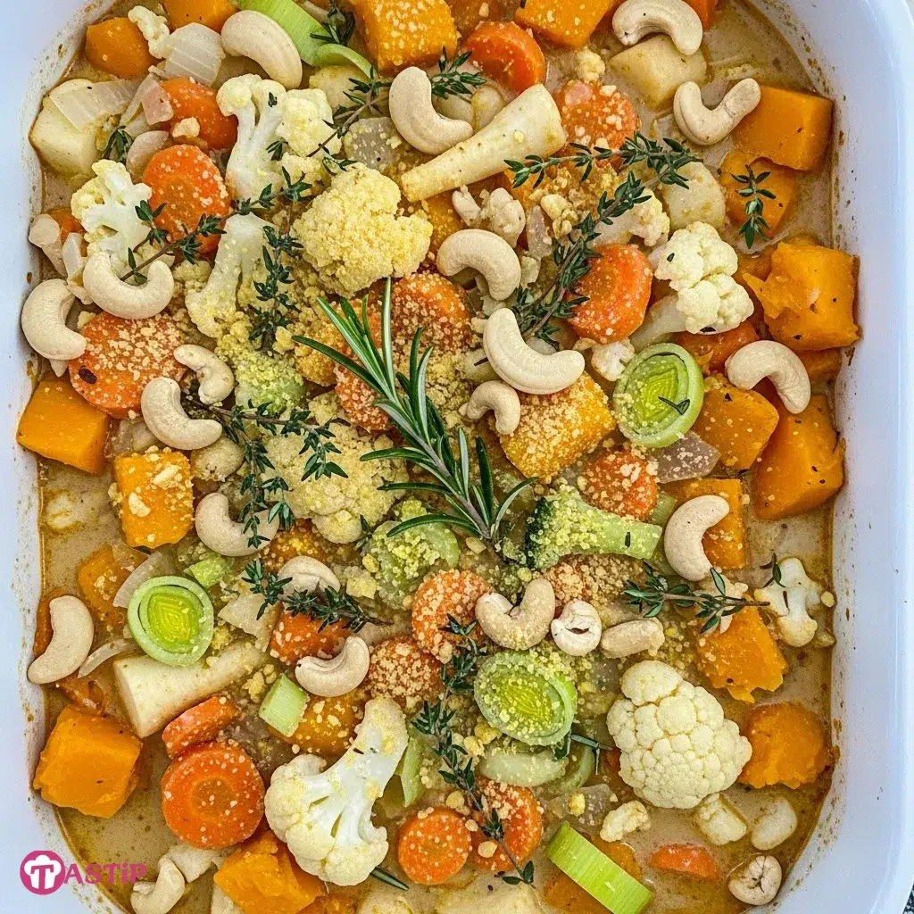 Creamy Winter Vegetable Casserole