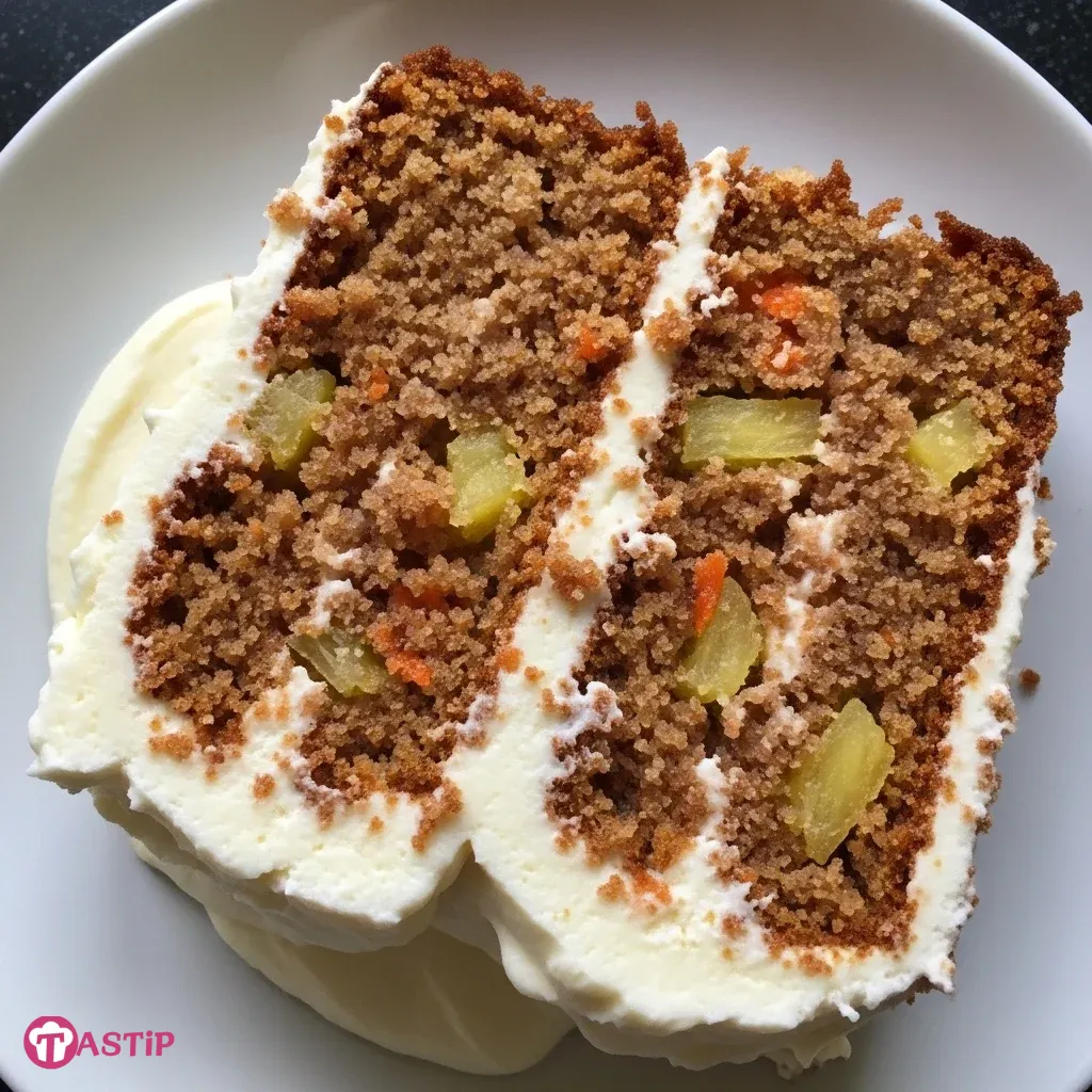 Pineapple Carrot Cream Cake