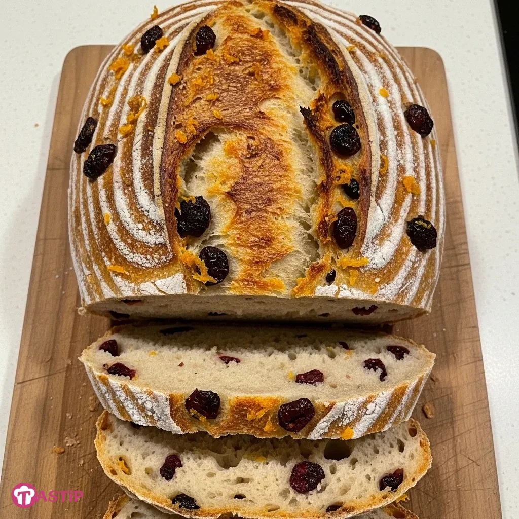 Cranberry Orange Sourdough Loaf