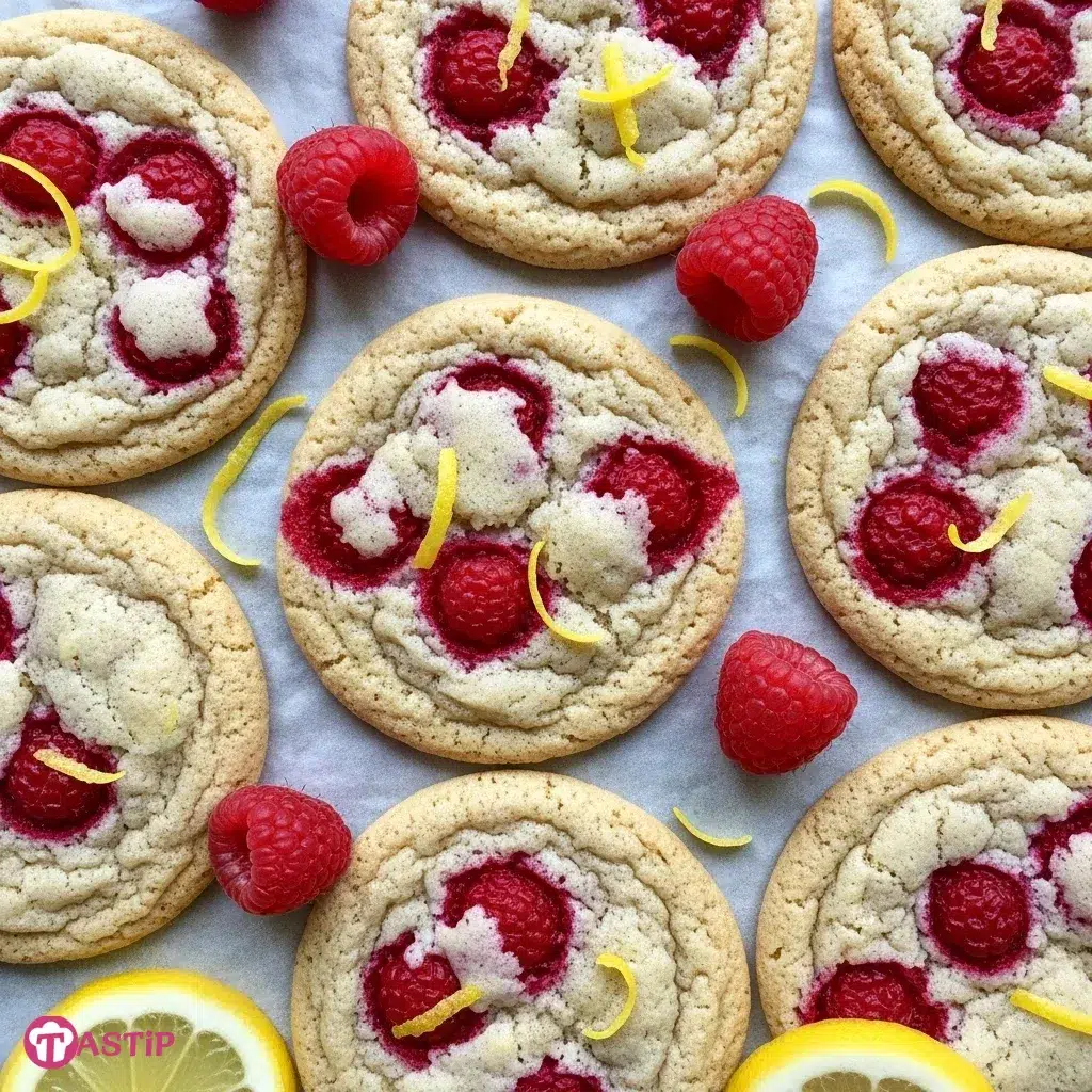 Lemon Raspberry Cookies