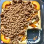 Peach Cobbler Cheesecake Fruit