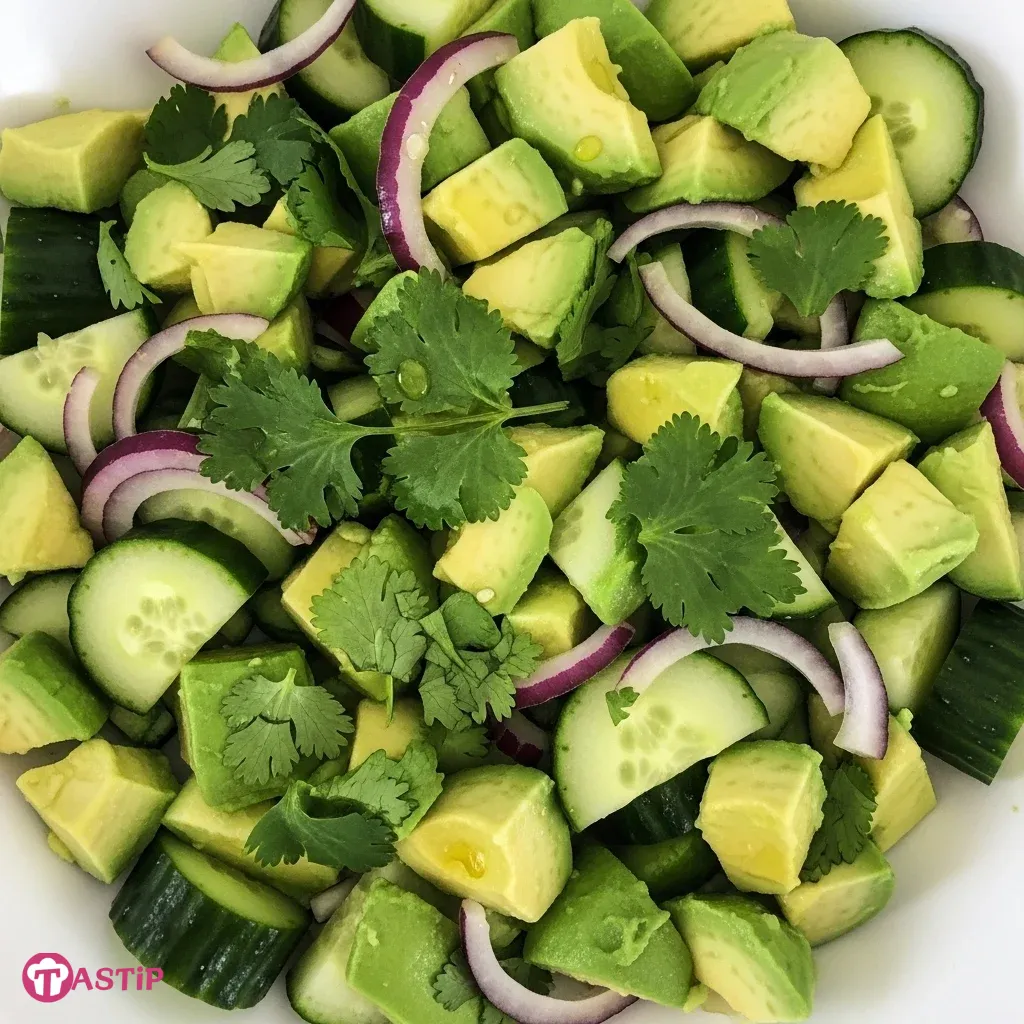 Avocado Cucumber Salad