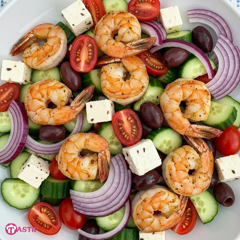 Shrimp Greek Salad