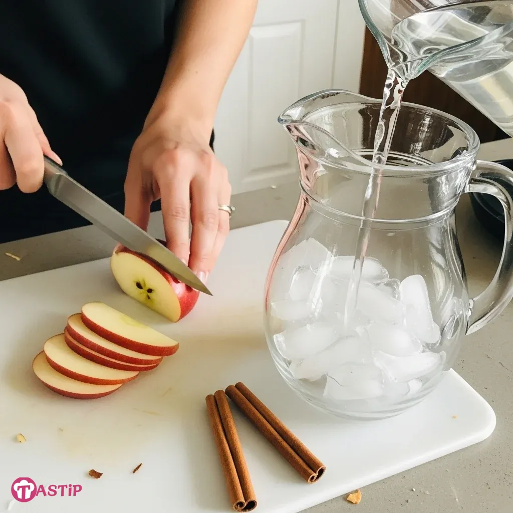 Apple Cinnamon Detox Water