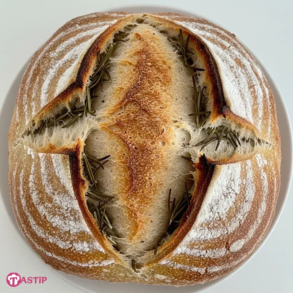 Rosemary Garlic Sourdough Bread