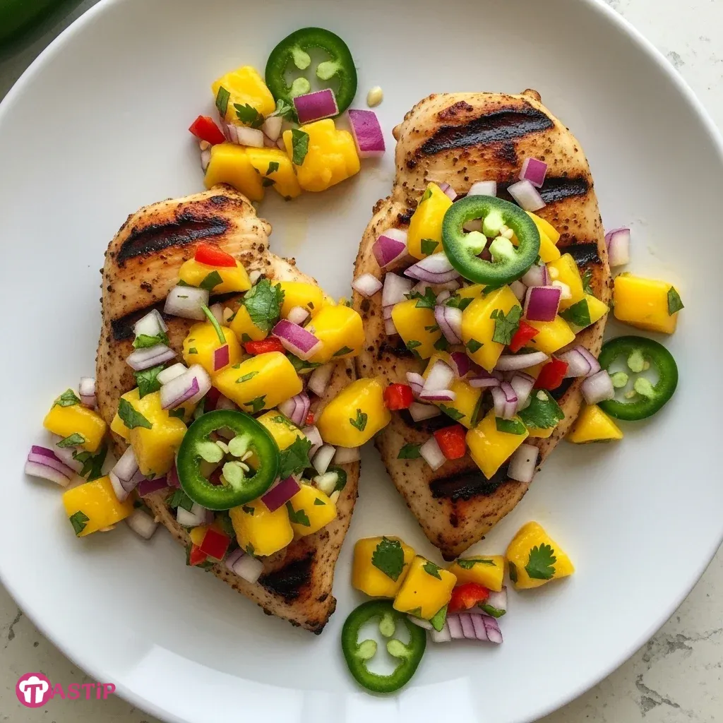 Key West Grilled Chicken with Mango Salsa