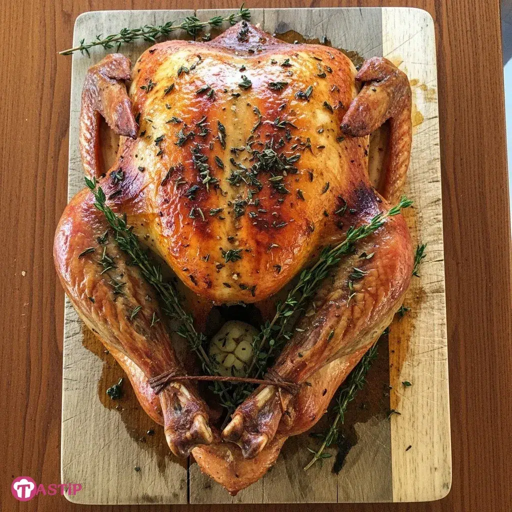 Garlic Butter Roast Turkey