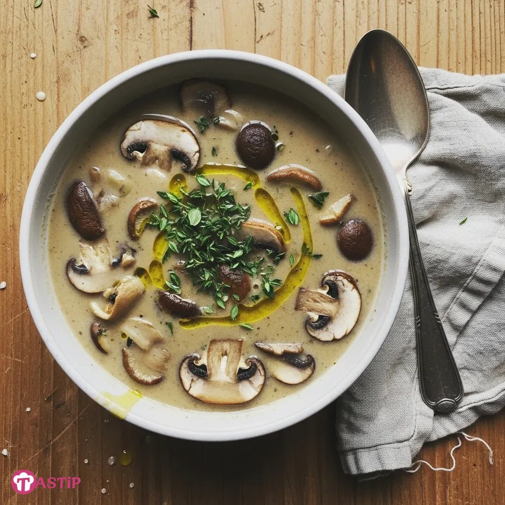Mushroom Soup with Thyme