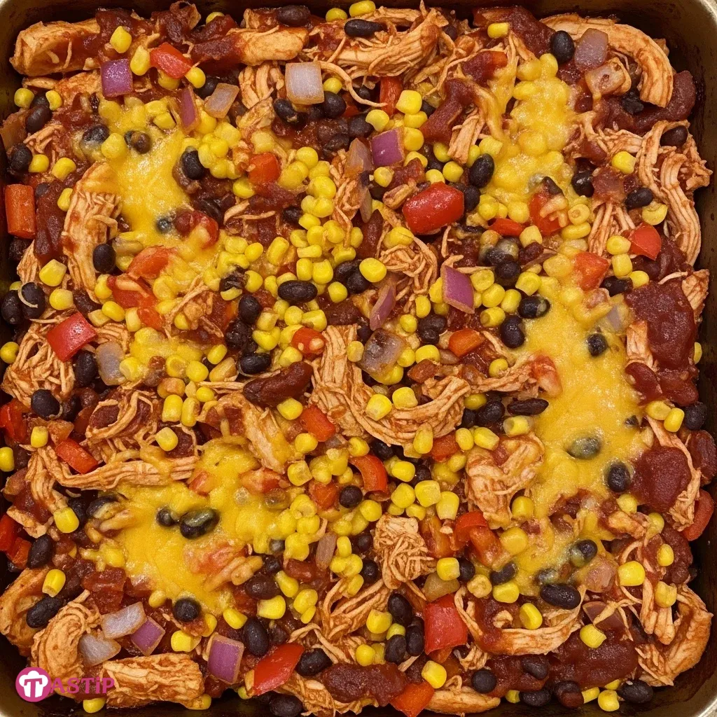 BBQ Chicken Casserole