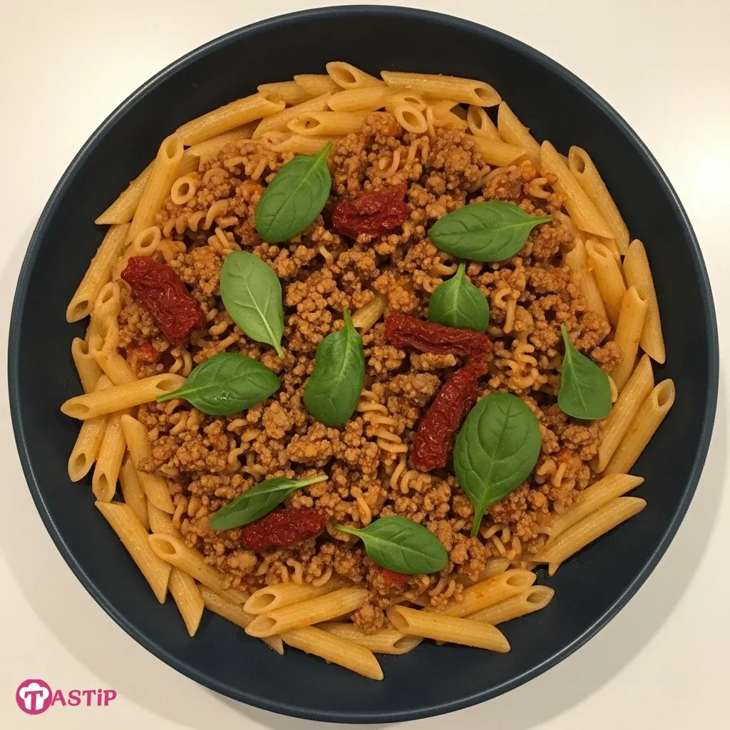 One Pot Marry Me Ground Beef Pasta