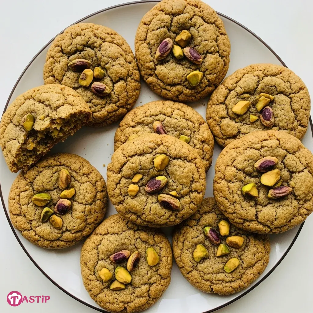 Sourdough Honey Pistachio Cookies