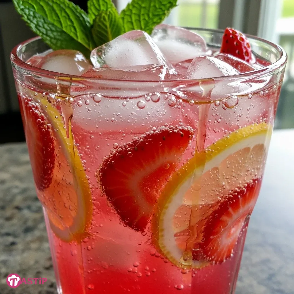 Strawberry Lemonade Mocktail