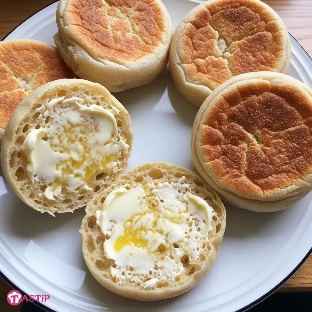 Sourdough English Muffins