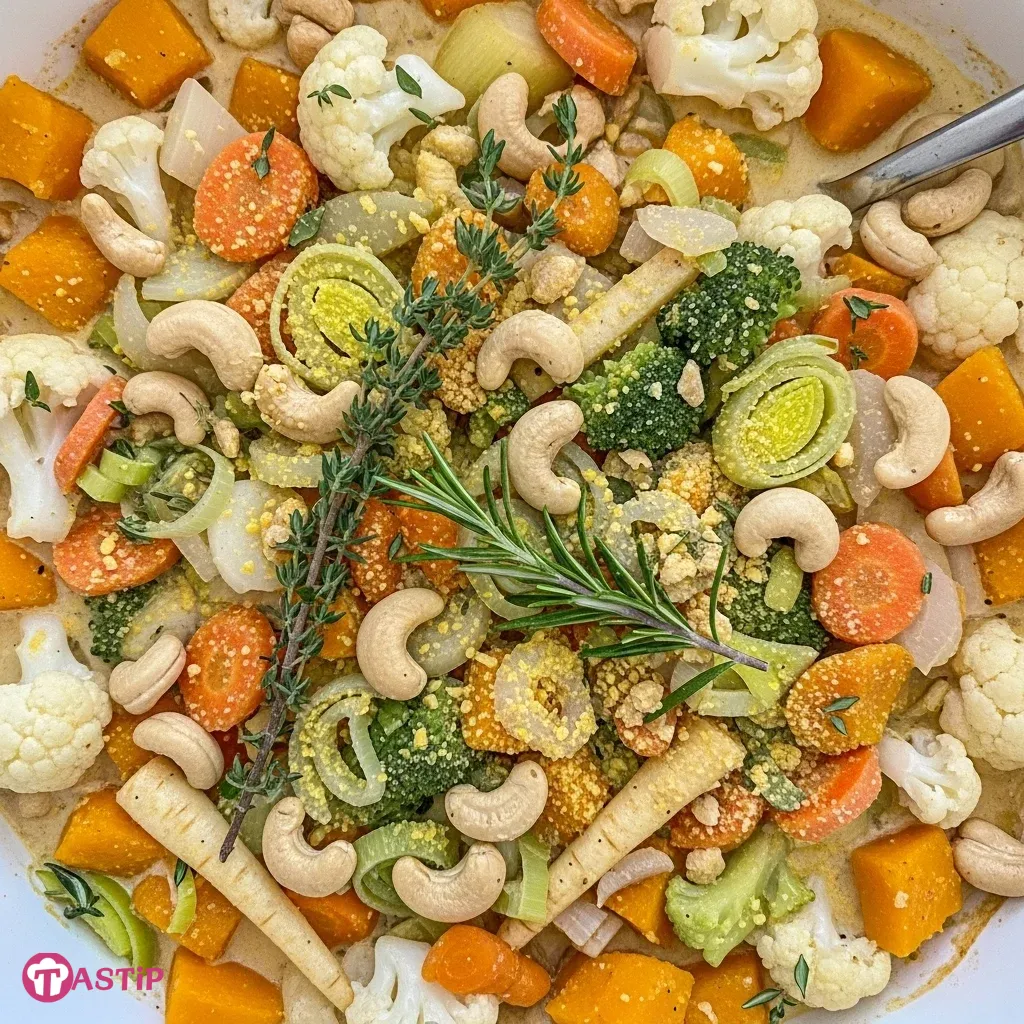 Creamy Winter Vegetable Casserole