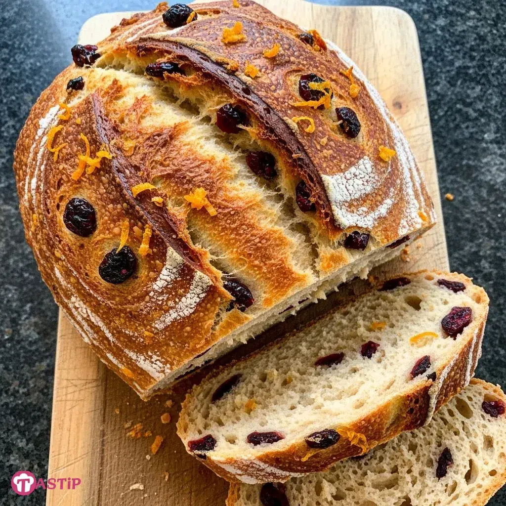 Cranberry Orange Sourdough Loaf