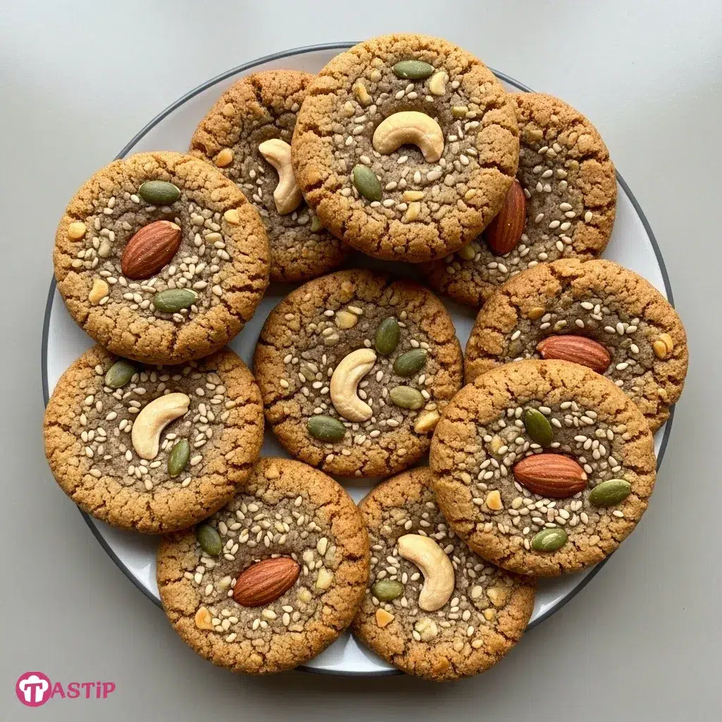 Healthy Nut and Seed Energy Cookies