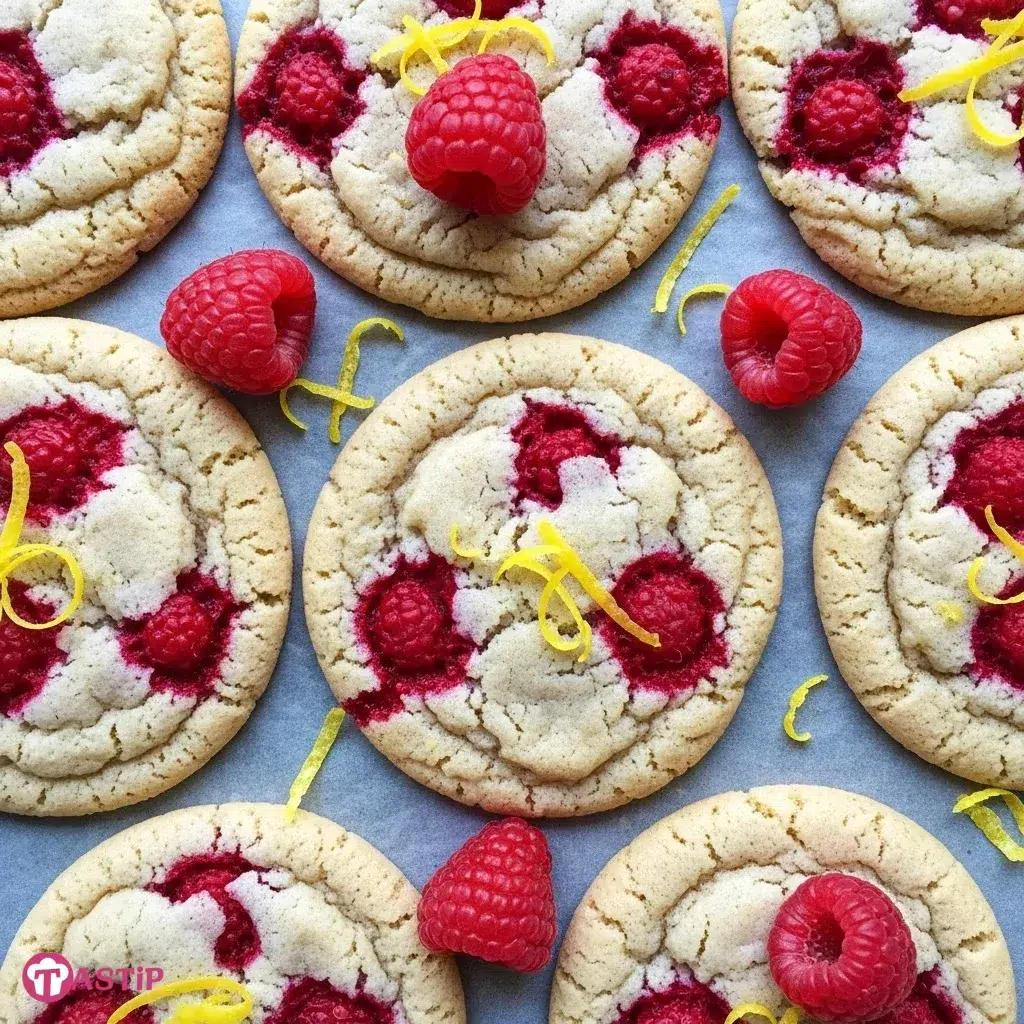 Lemon Raspberry Cookies 5 Lemon Raspberry Cookies